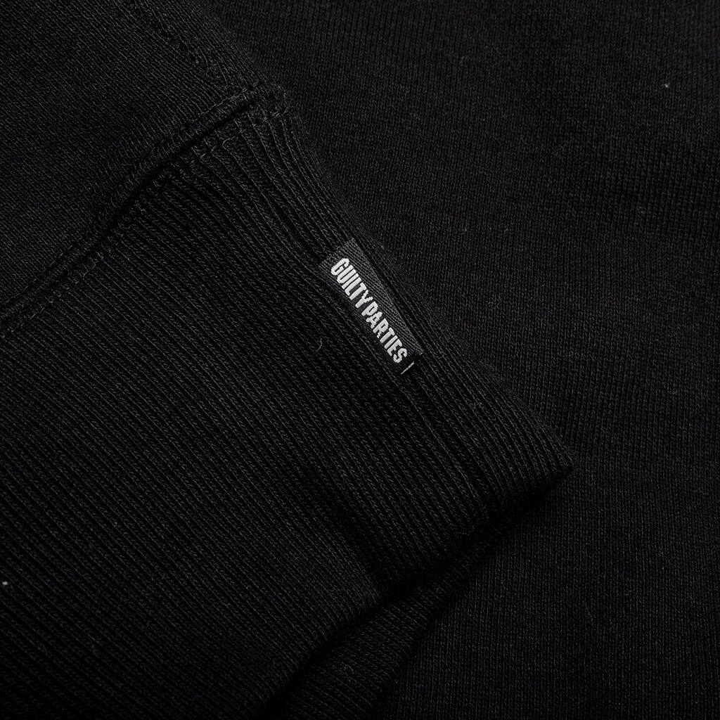 Middle Weight Crewneck Sweatshirt Type 2 - Black - Image 6