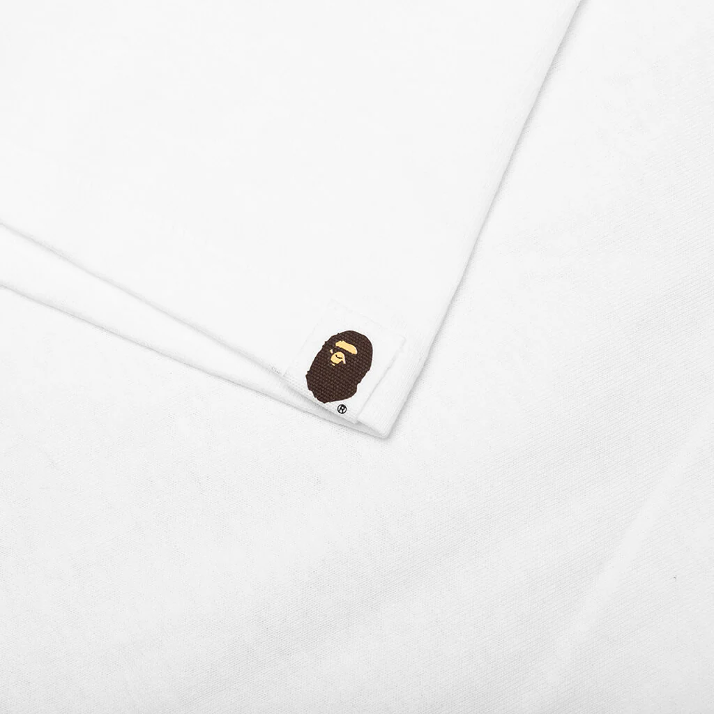 Kid's Emblem Print Tee - White - Image 4