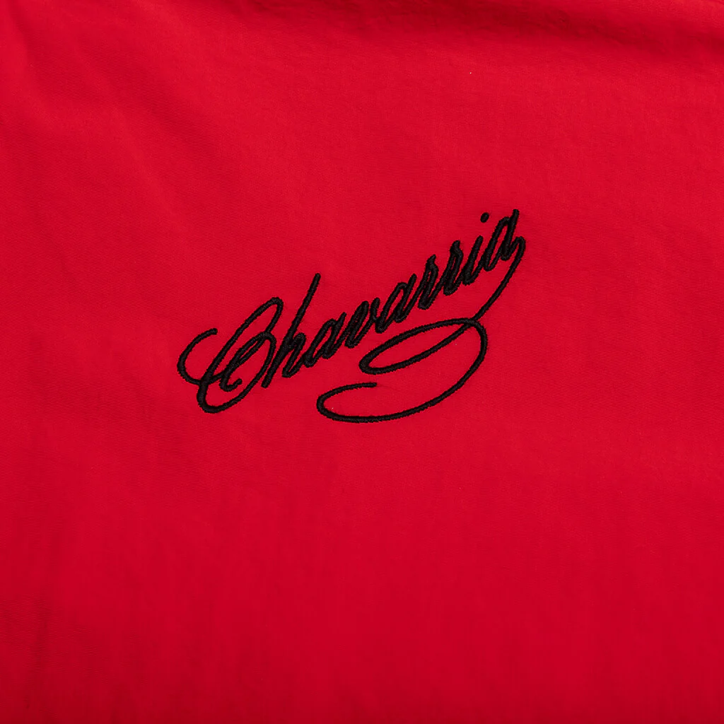 Bomber Track Jacket - Red - Image 3