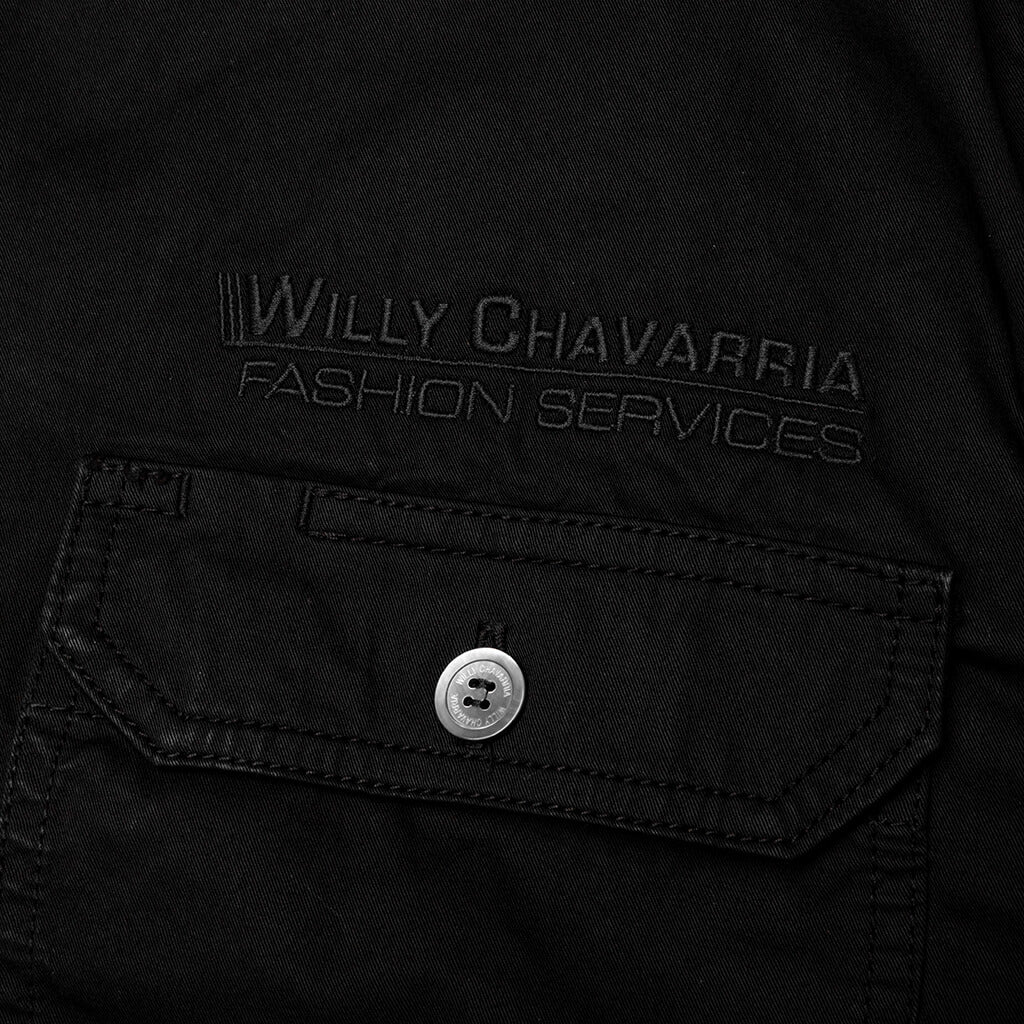 Corcoran S/S Work Shirt - Black - Image 4