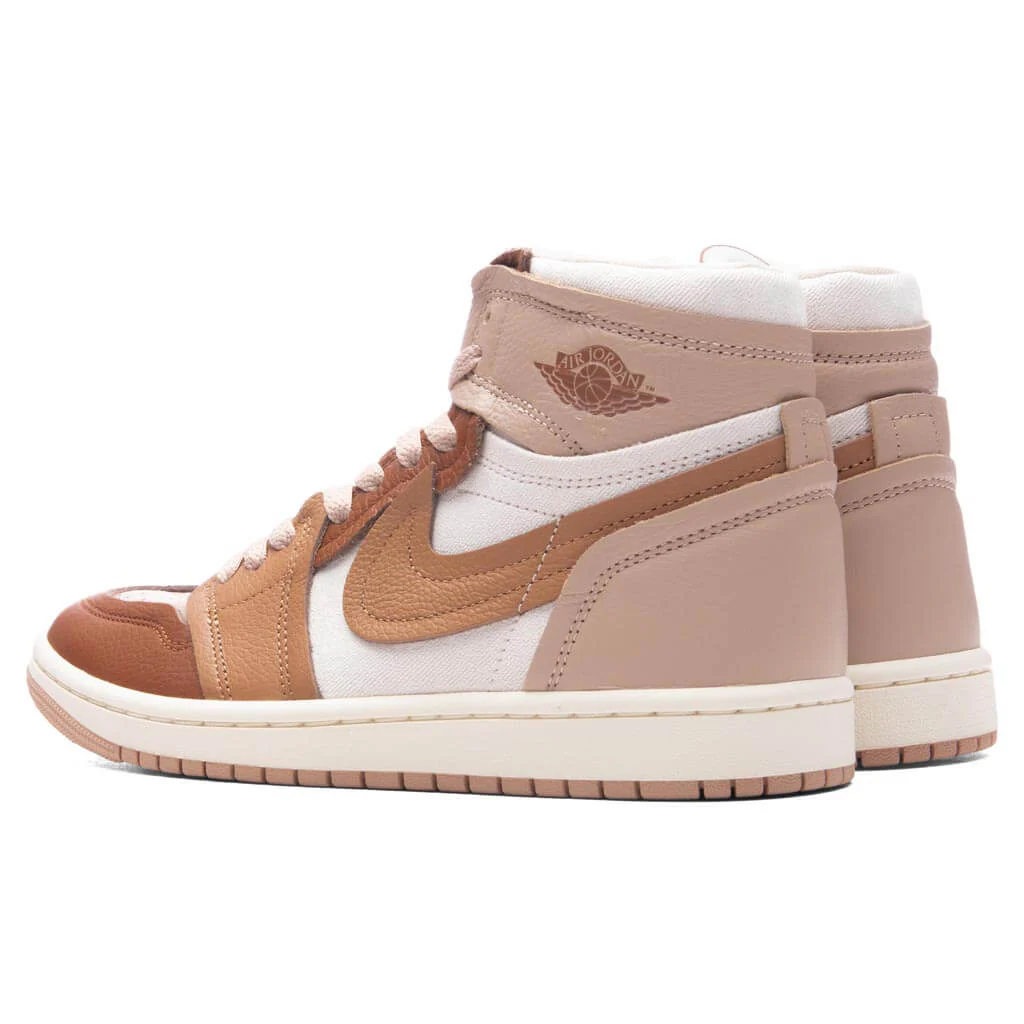 Women's Air Jordan 1 High MM - Legend Medium Brown/Legend Dark Brown - Image 3