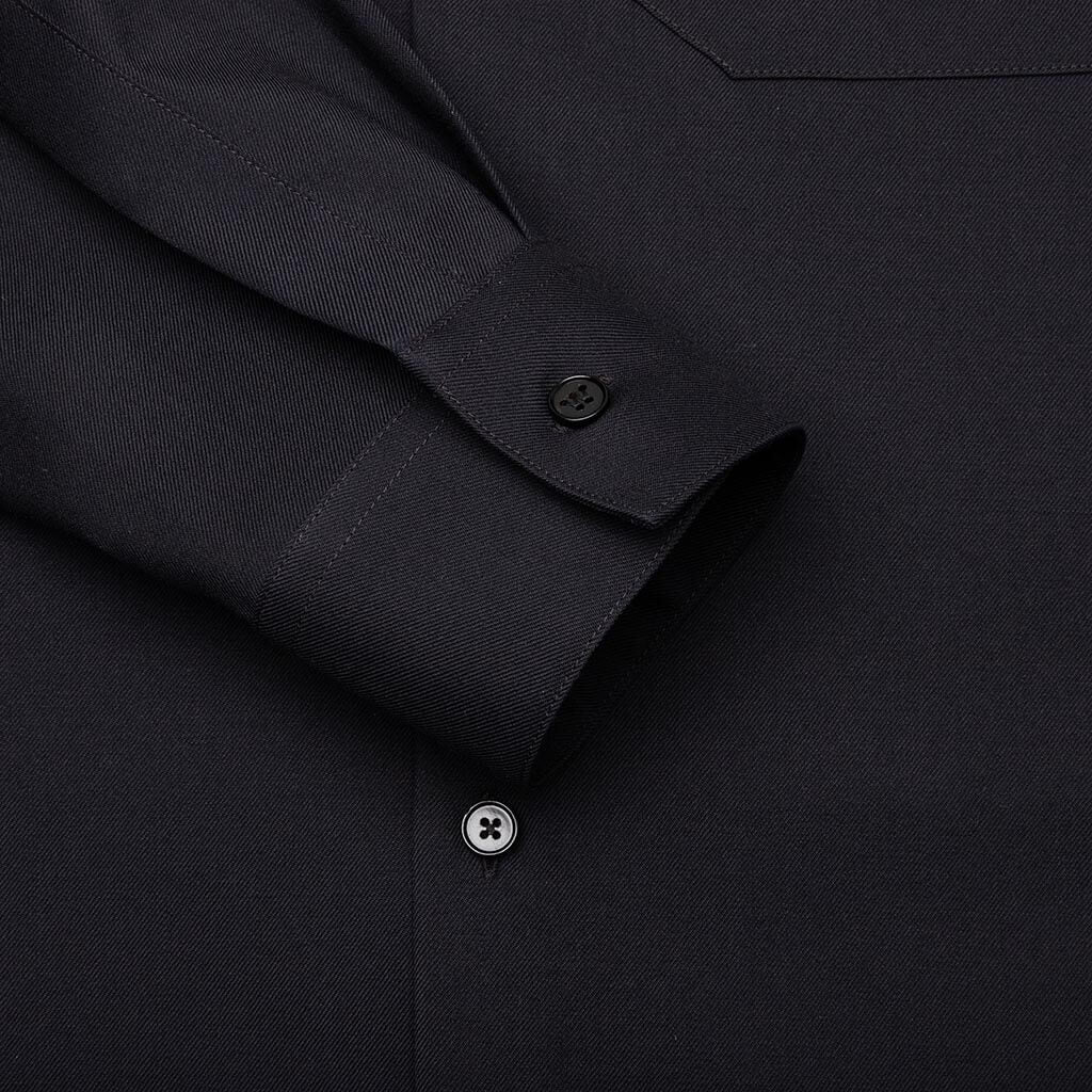 Button Up Shirt - Navy - Image 5