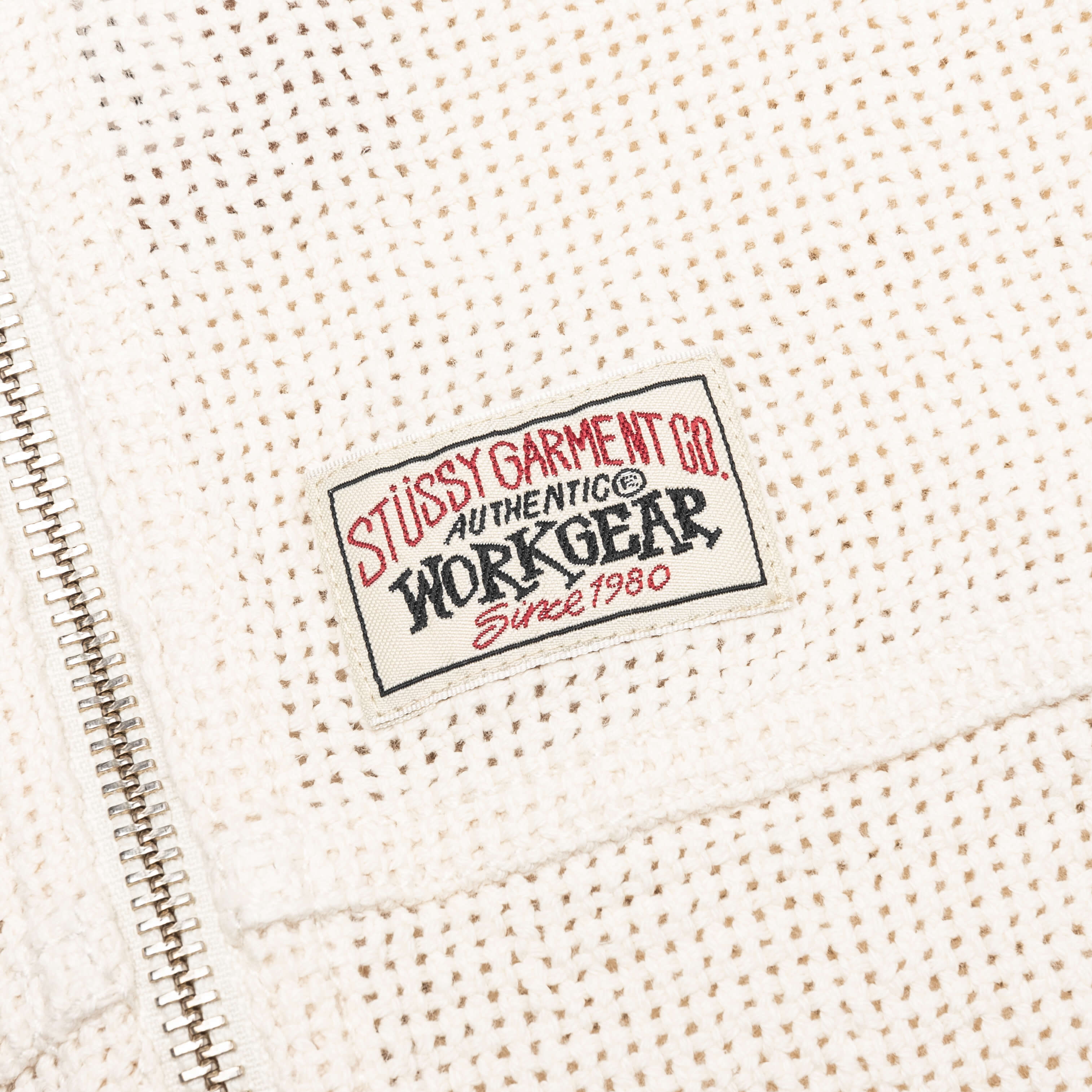 Work Jacket Cotton Mesh - Bone - Image 3