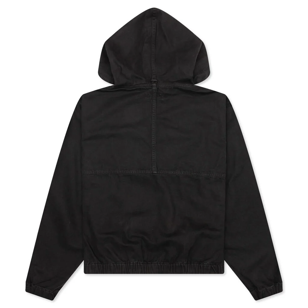 Work Jacket Unlined Canvas - Black - Image 2